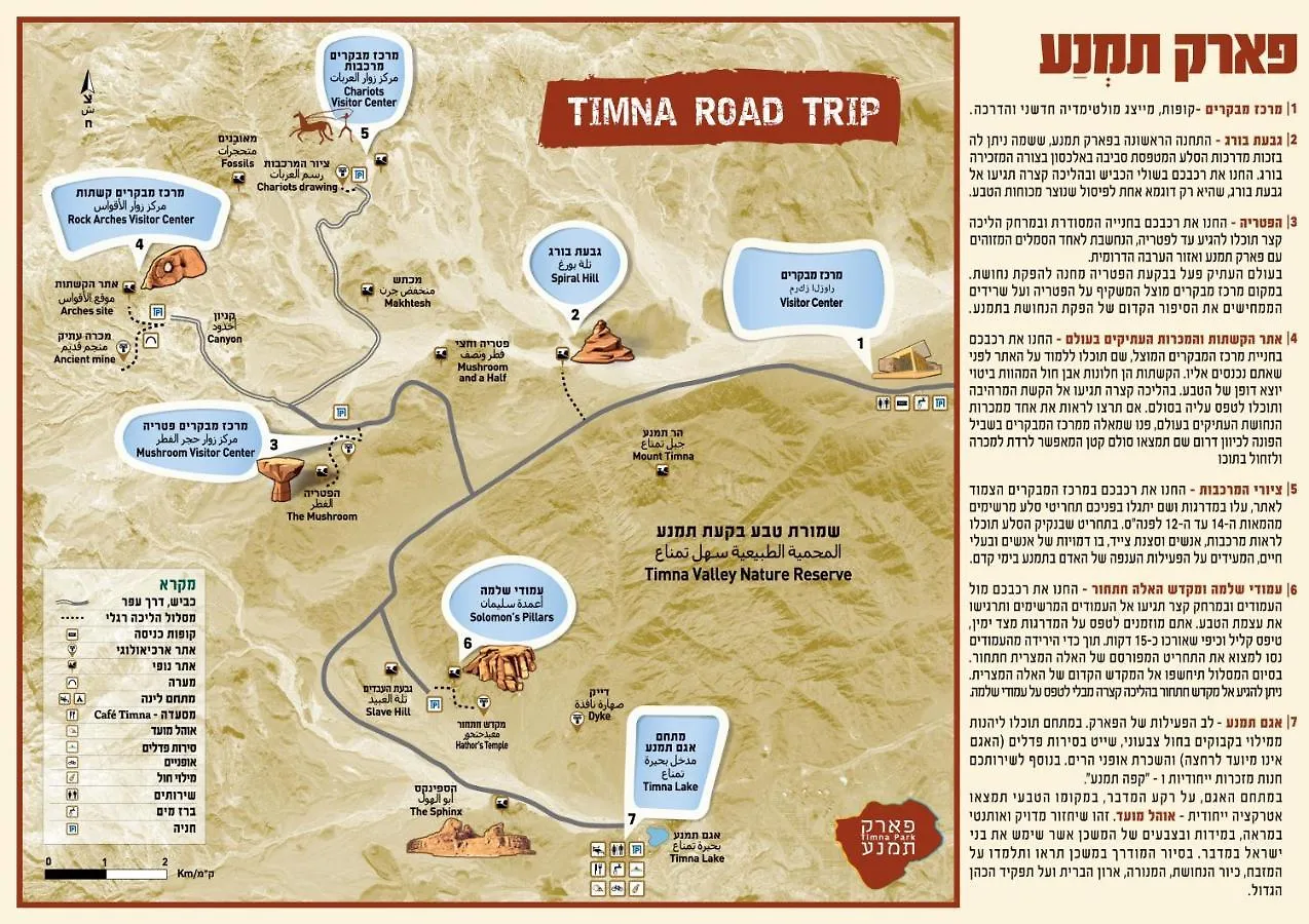 Camping Hotel Park Timna à Eilat Israël